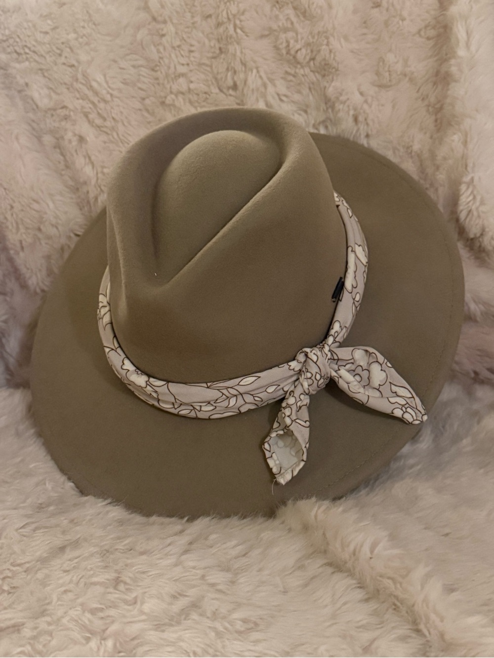 NWOT Brixton Madison Wool Felt Convertible Brim Rancher Hat